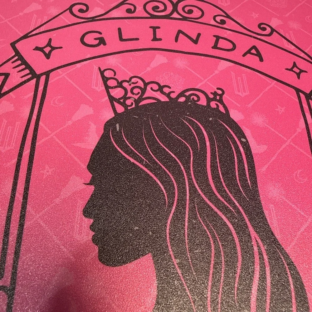 Universal Studios Wicked Glinda Spiral Notebook Tabs Journal Pink 6x9